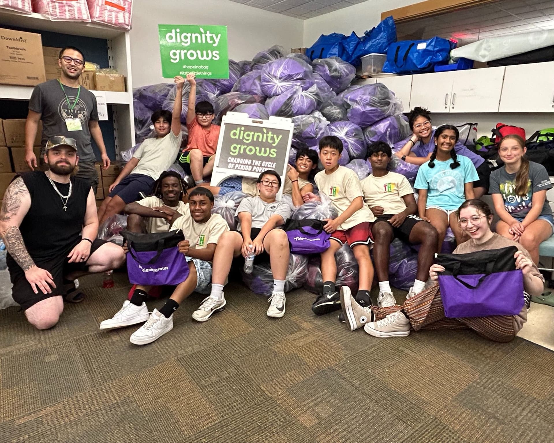 Serving together at Faith Christian Assembly